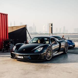 Porsche 918 Spyder iPhone wallpaper