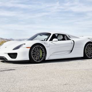 Porsche 918 4k wallpaper