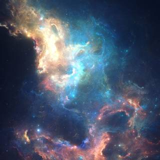 Phone universe wallpaper