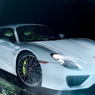 Porsche 918 Spyder iPhone wallpaper