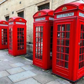 Red phone box wallpaper