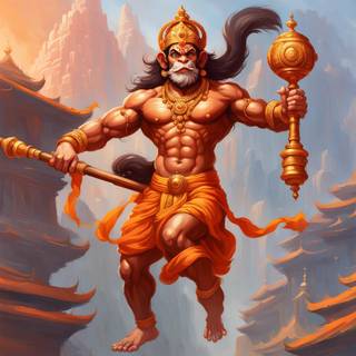 Hanuman AI wallpaper