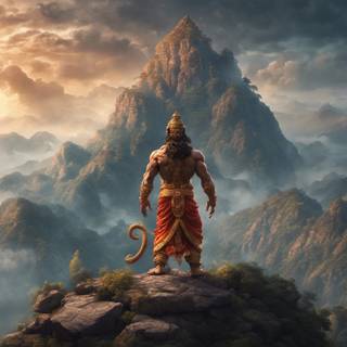 Hanuman AI wallpaper