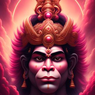 Hanuman AI wallpaper