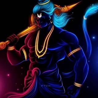 Hanuman AI wallpaper