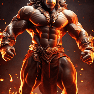 Hanuman AI wallpaper