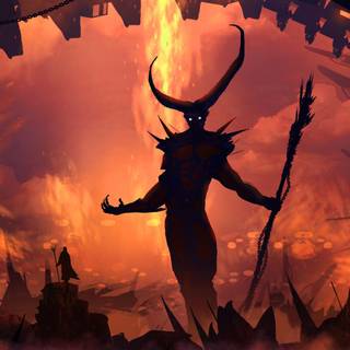 Real demon wallpaper