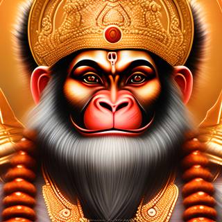 Hanuman AI wallpaper