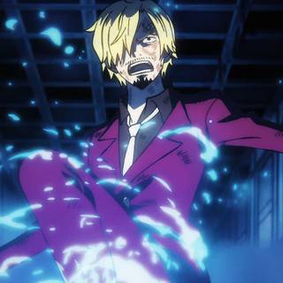 Sanji vs Queen wallpaper