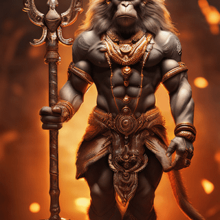 Hanuman AI wallpaper