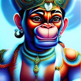 Hanuman AI wallpaper