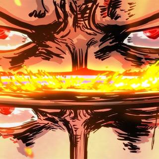 Sanji vs Queen wallpaper