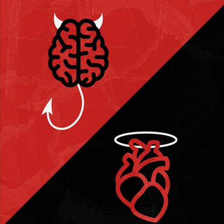 Heart brain wallpaper