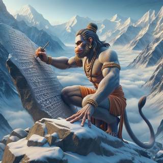 Hanuman AI wallpaper