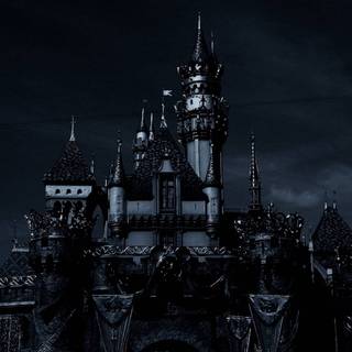 Dark palace wallpaper