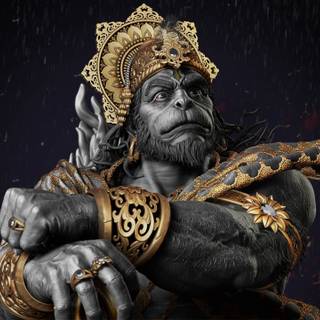 Hanuman AI wallpaper