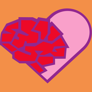 Heart brain wallpaper