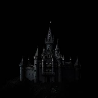 Dark palace wallpaper