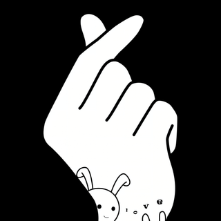 iPhone heart black wallpaper