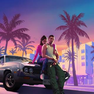 GTA 6 iPhone 4k wallpaper