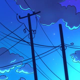 iPhone electricity power wallpaper