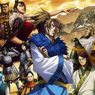 Kingdom anime 4k wallpaper