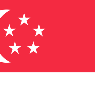 Singapore flag 4k wallpaper