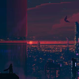 Night life 4k wallpaper