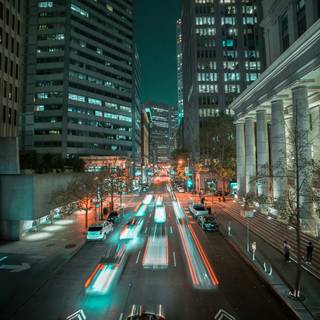 Night life 4k wallpaper