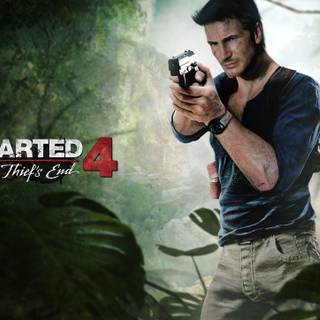 Nathan Drake 4k wallpaper