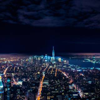 4k night view wallpaper