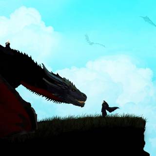 Game of Thrones dragons 4k wallpaper