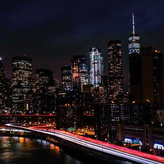 4k night view wallpaper