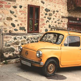 4k car vintage wallpaper