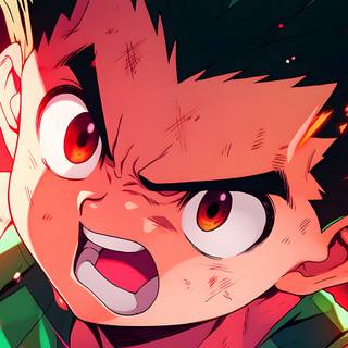 Angry Gon wallpaper