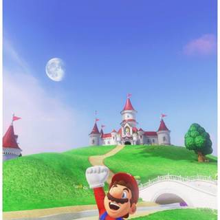 Super Mario Odyssey phone wallpaper