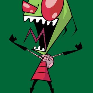 Invader Zim iPhone wallpaper