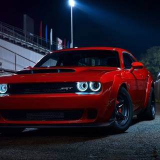 Dodge Challenger desktop 4k wallpaper