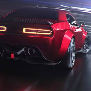 Dodge Challenger desktop 4k wallpaper