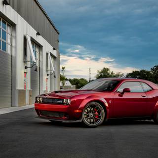 Dodge Challenger desktop 4k wallpaper