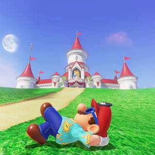 Super Mario Odyssey phone wallpaper