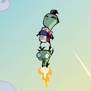 Invader Zim iPhone wallpaper