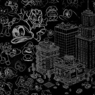 Super Mario Odyssey phone wallpaper