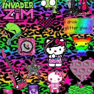 Invader Zim iPhone wallpaper