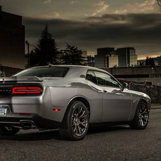 Dodge Challenger desktop 4k wallpaper