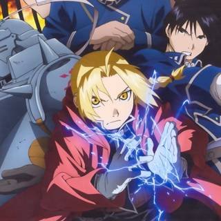 Full Metal Alchemist Brotherhood phone wallpaper