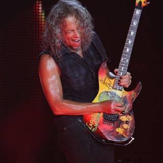 Kirk Hammett iPhone wallpaper