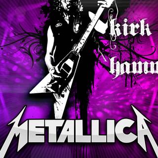 Kirk Hammett iPhone wallpaper