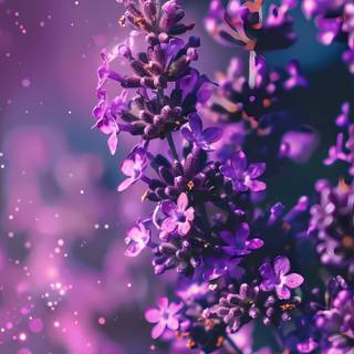 Cute purple iPhone wallpaper