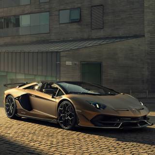 Aventador SVJ iPhone wallpaper